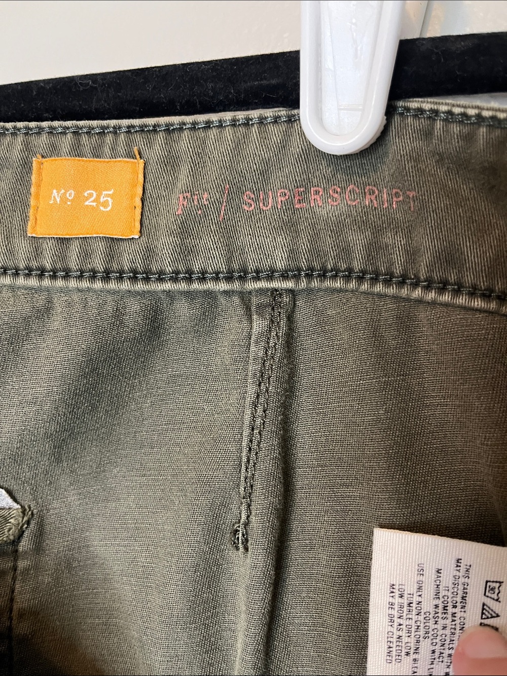 Anthropology Pilcro and the Letterpress Olive Green Women’s Jeans - Picture 14 of 16